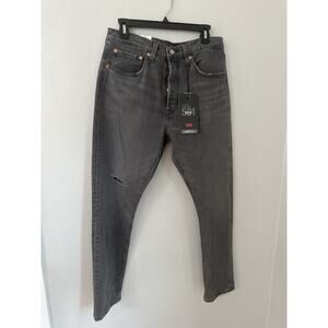 Levi's Women's Altered 501 Skinny High Rise Washed Black Jeans Size w 30x28